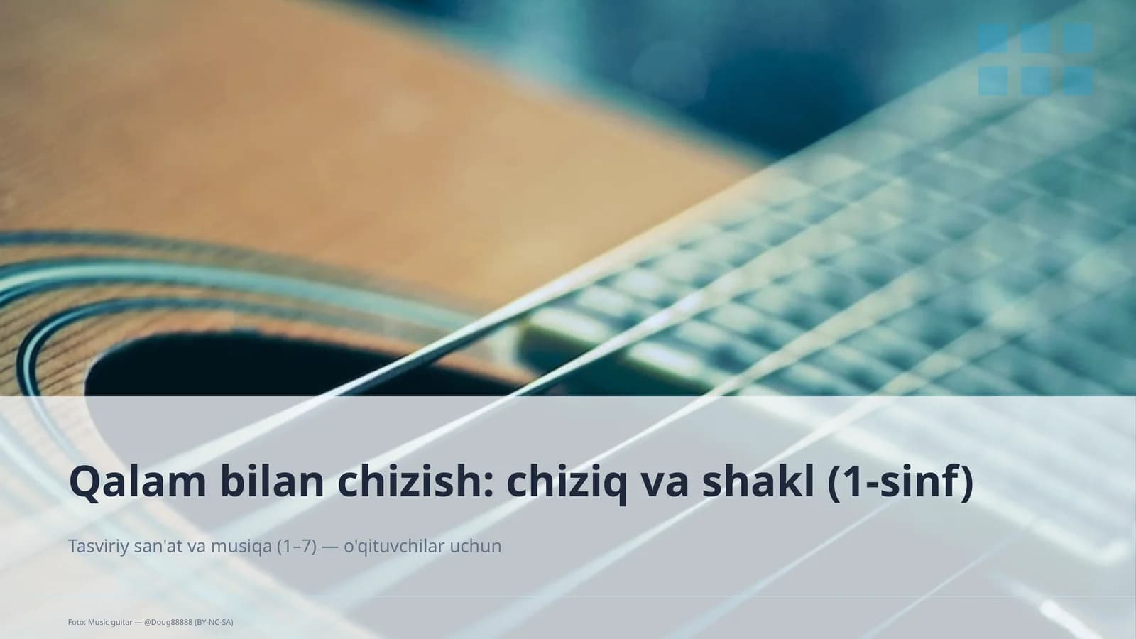 Qalam bilan chizish: chiziq va shakl (1-sinf)