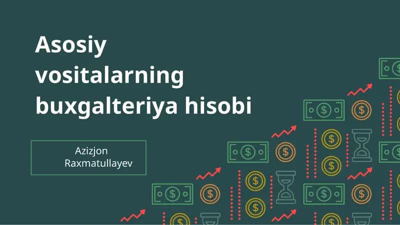 asosiy vositalar