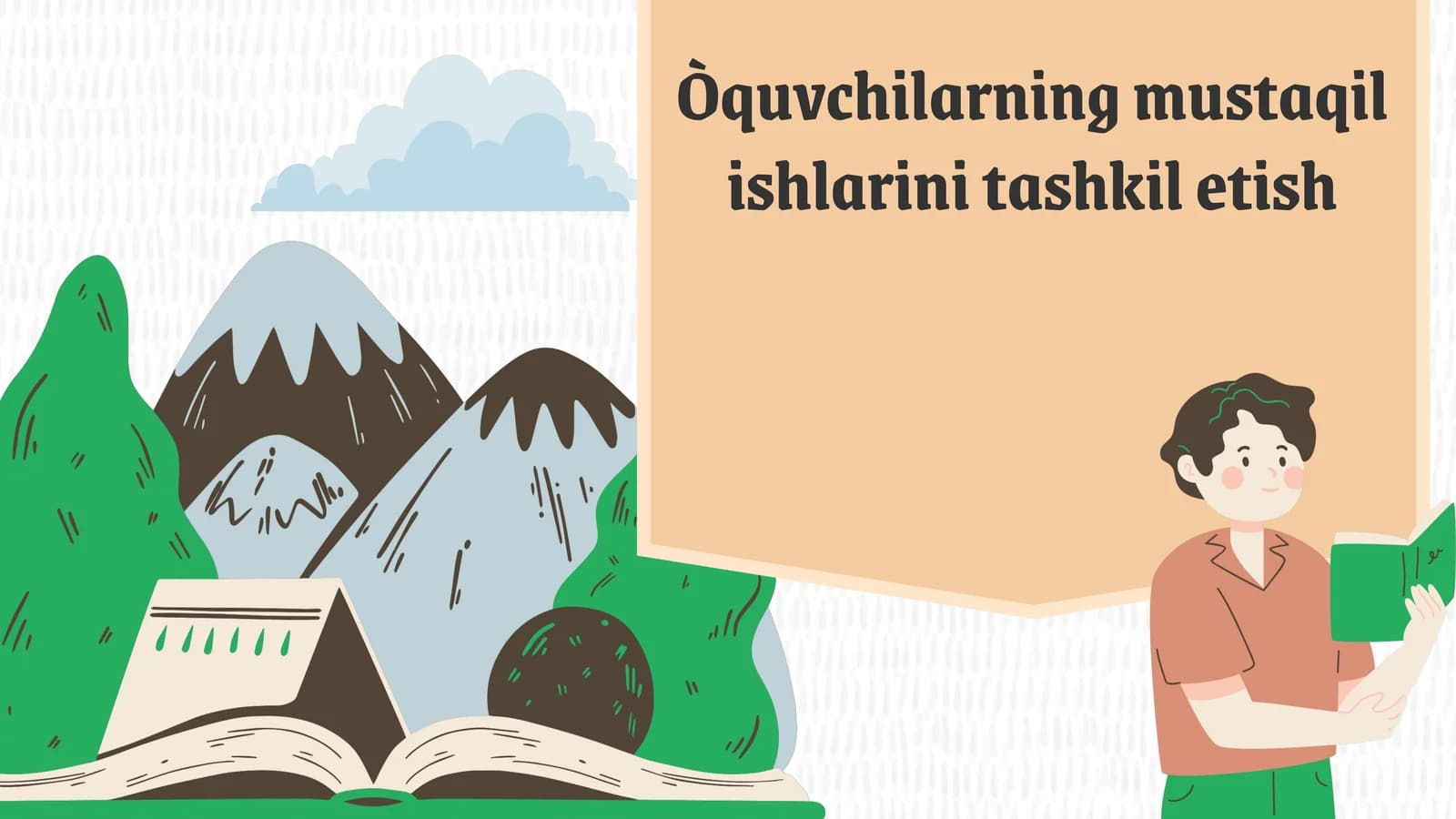 O'quvchilarning mustaqil ishlari