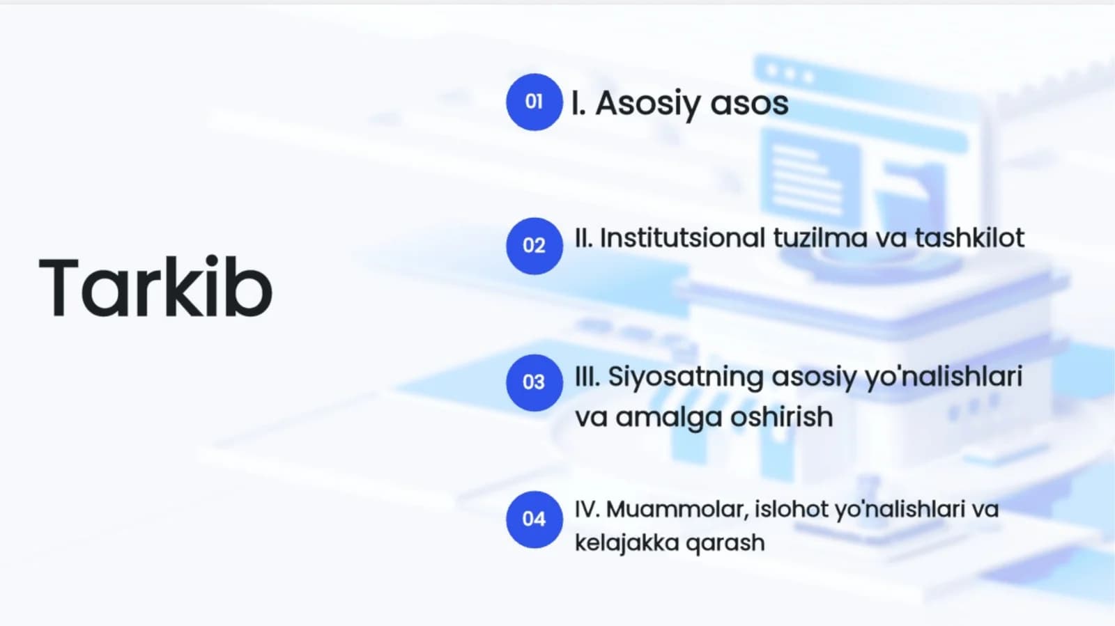 Ta'lim sohasida davlat boshqaruvi