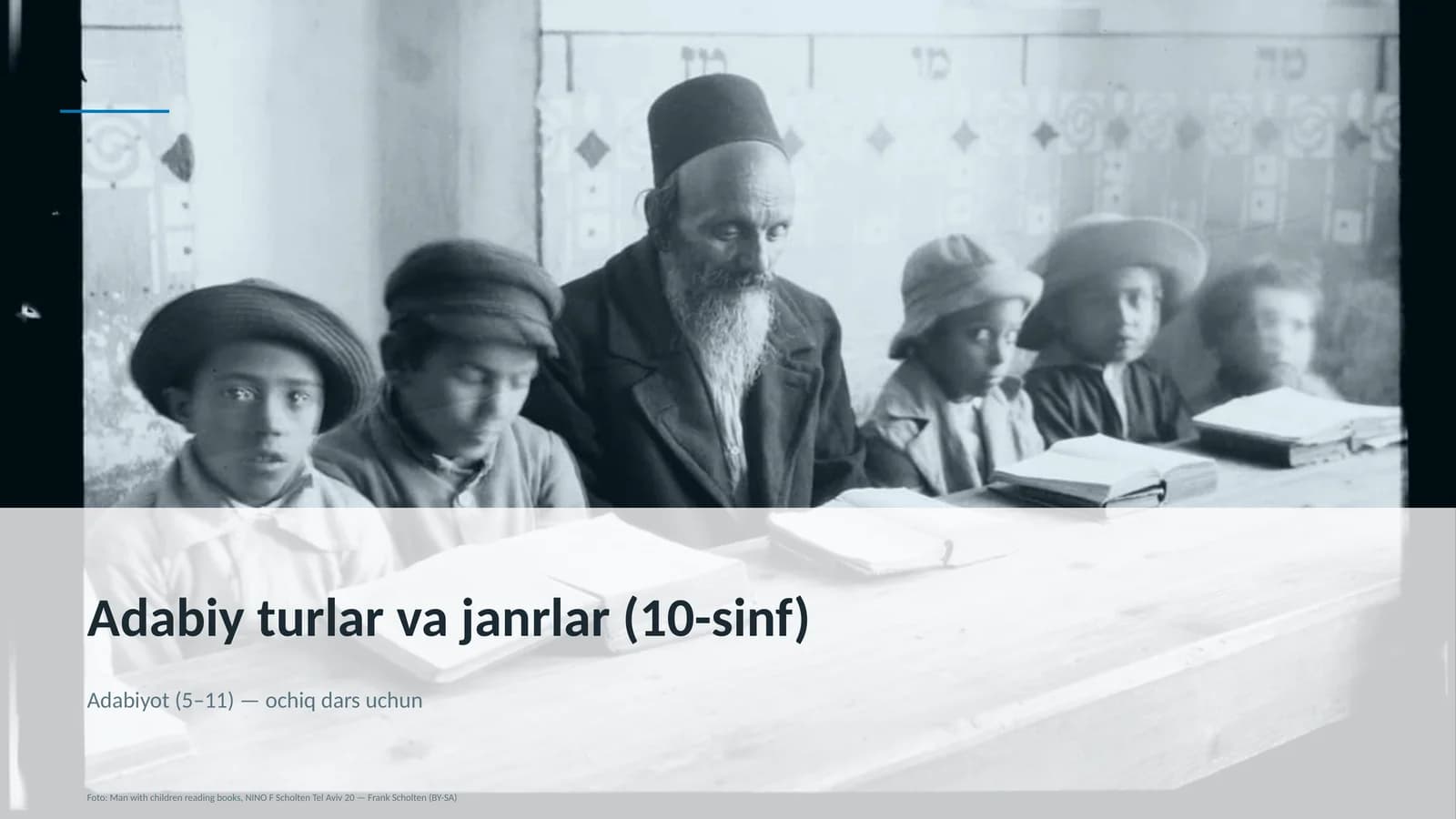Adabiy turlar va janrlar (10-sinf)