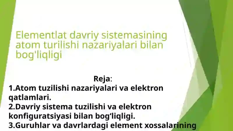 Elementlar davriy sistemasi