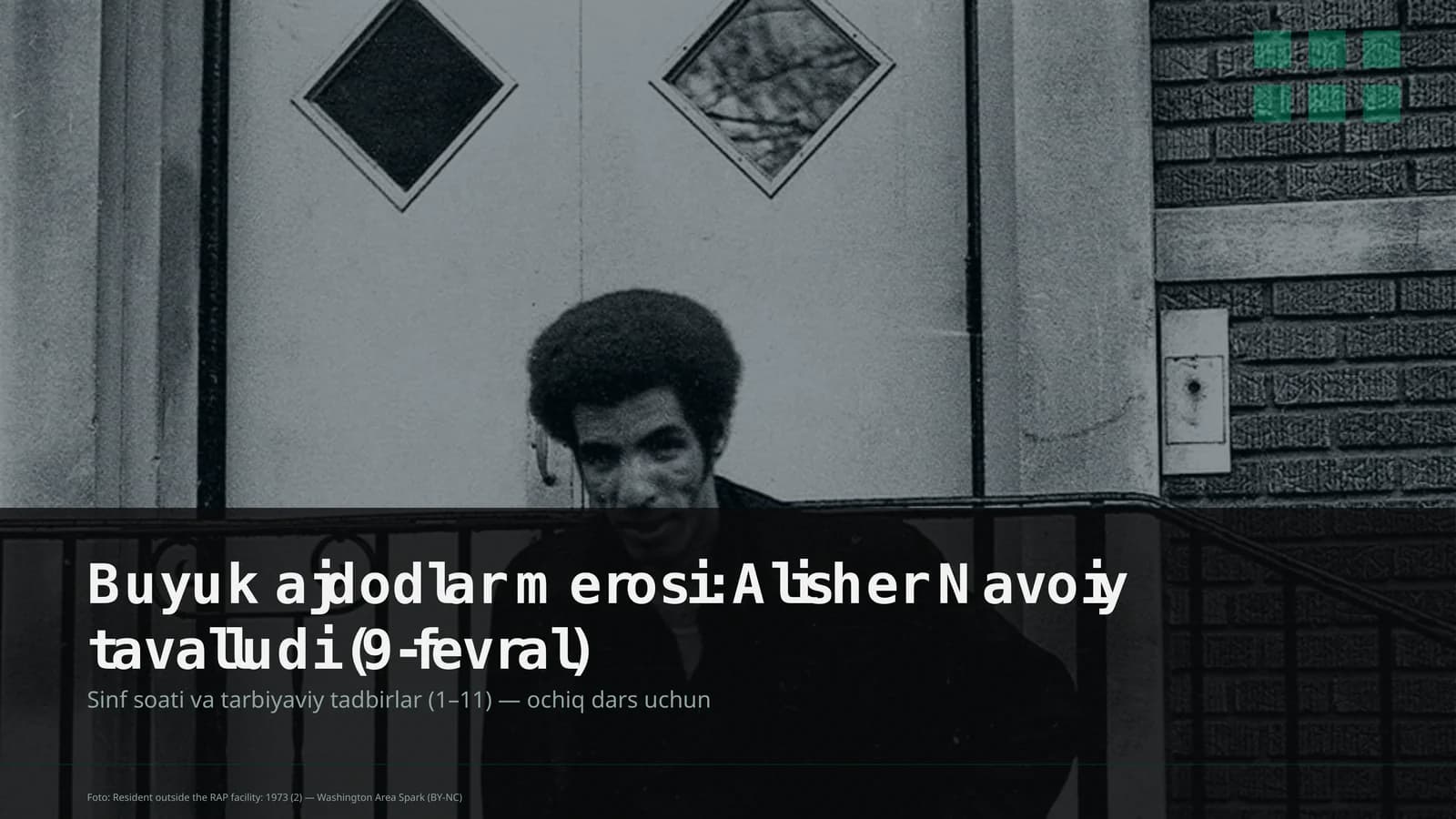 Buyuk ajdodlar merosi: Alisher Navoiy tavalludi (9-fevral)