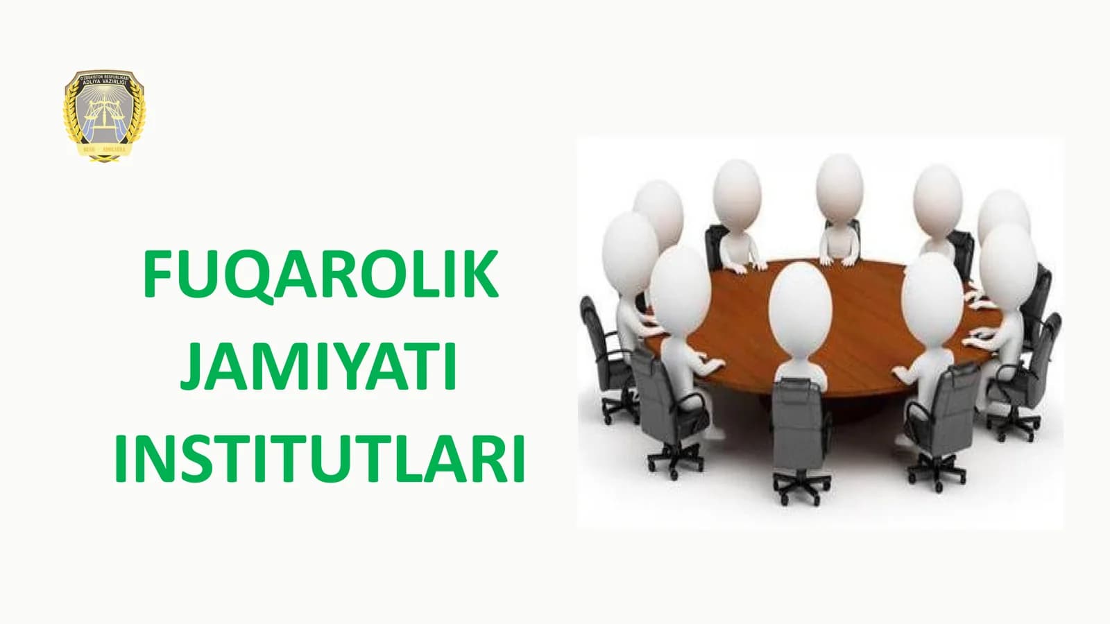 Fuqarolik jamiyati inistitutlari
