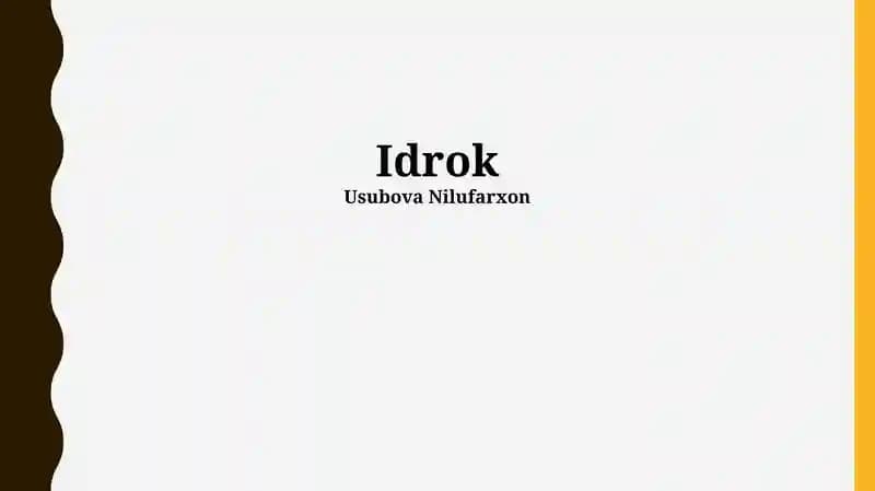 Idrok