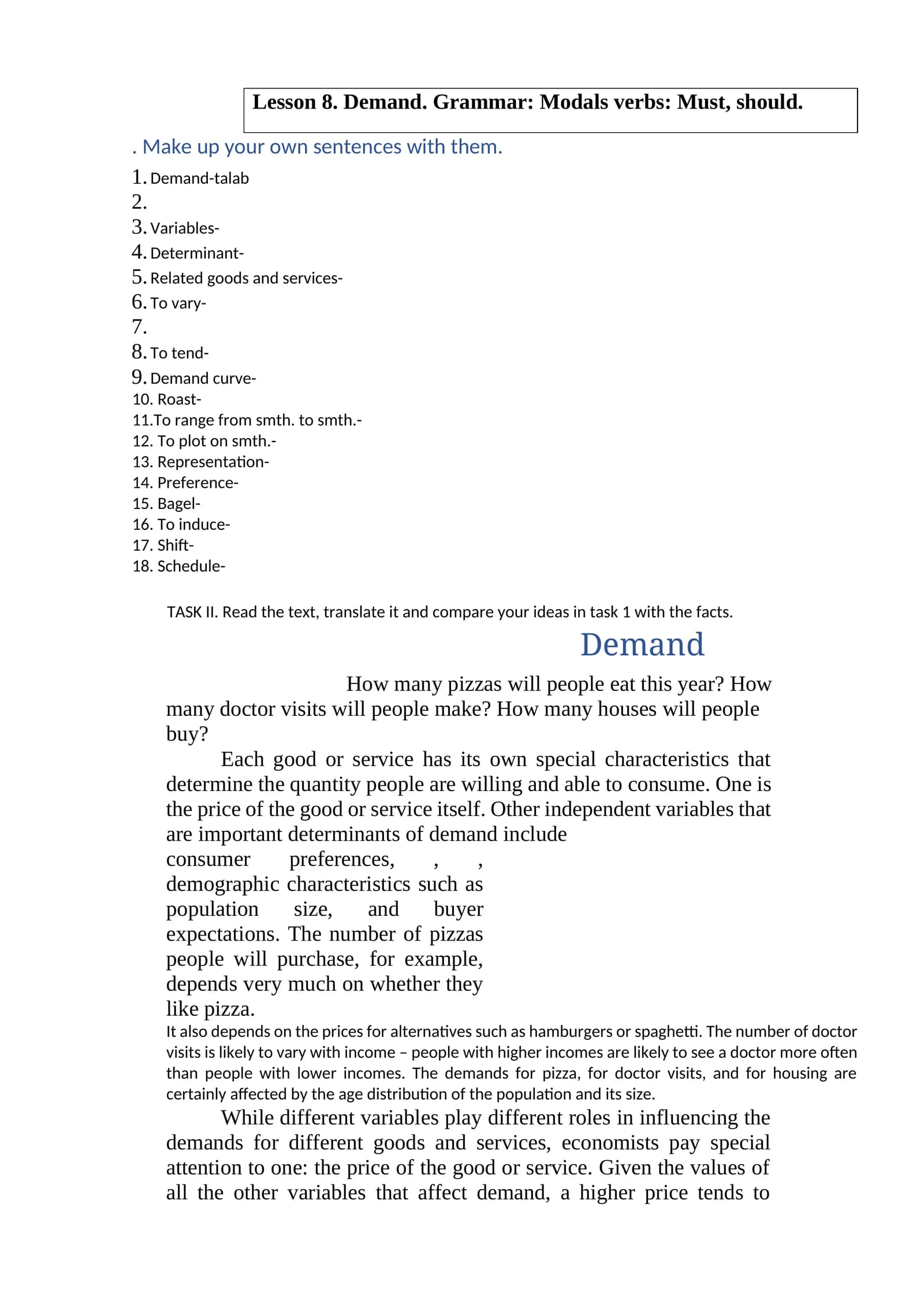 Demand