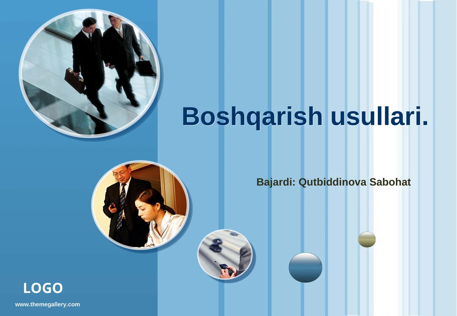 Boshqarish usullari