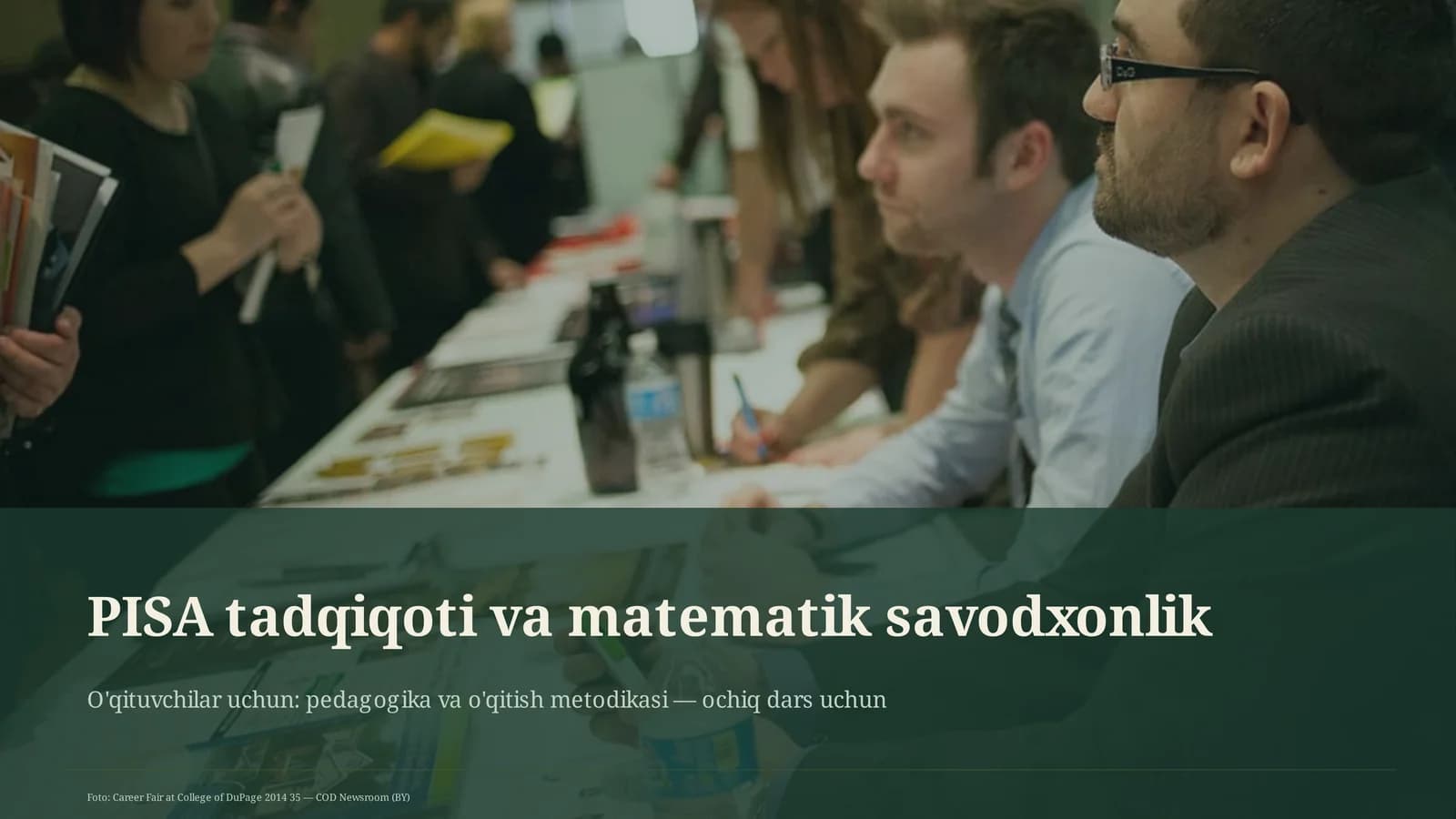 PISA tadqiqoti va matematik savodxonlik