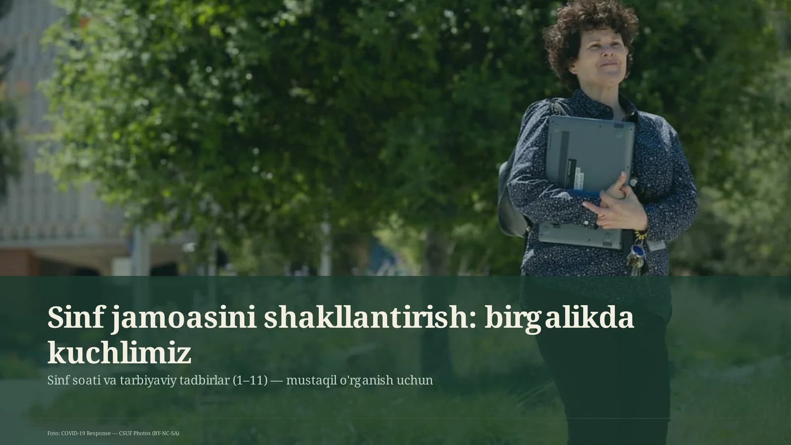 Sinf jamoasini shakllantirish: birgalikda kuchlimiz