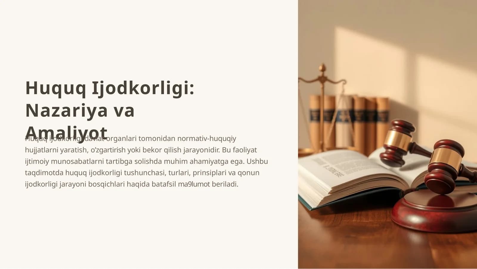 Huquq Ijodkorligi