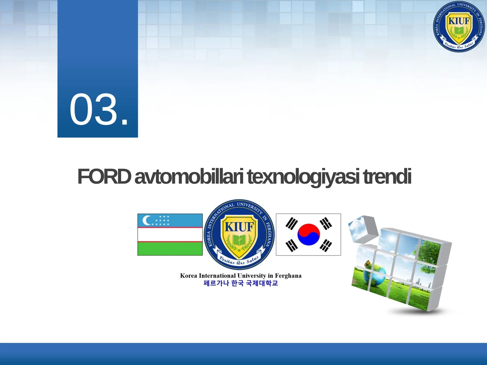 Ford avtomobillari texnologiyasi trendi
