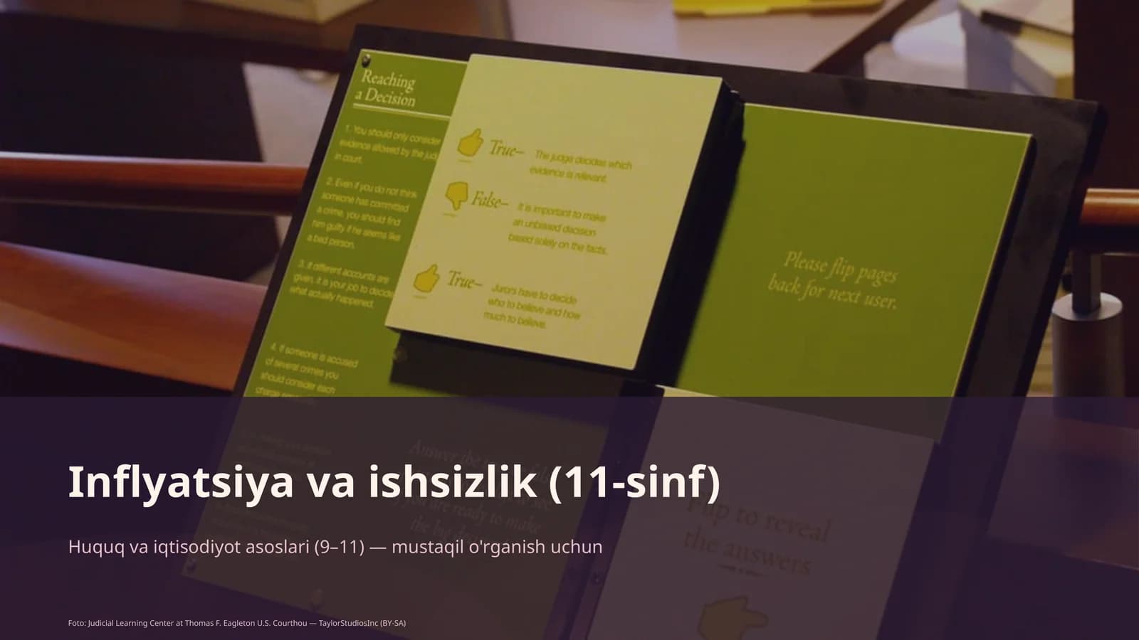 Inflyatsiya va ishsizlik (11-sinf)