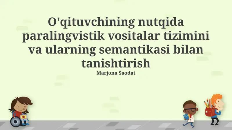 Mimika va uning semantikasi