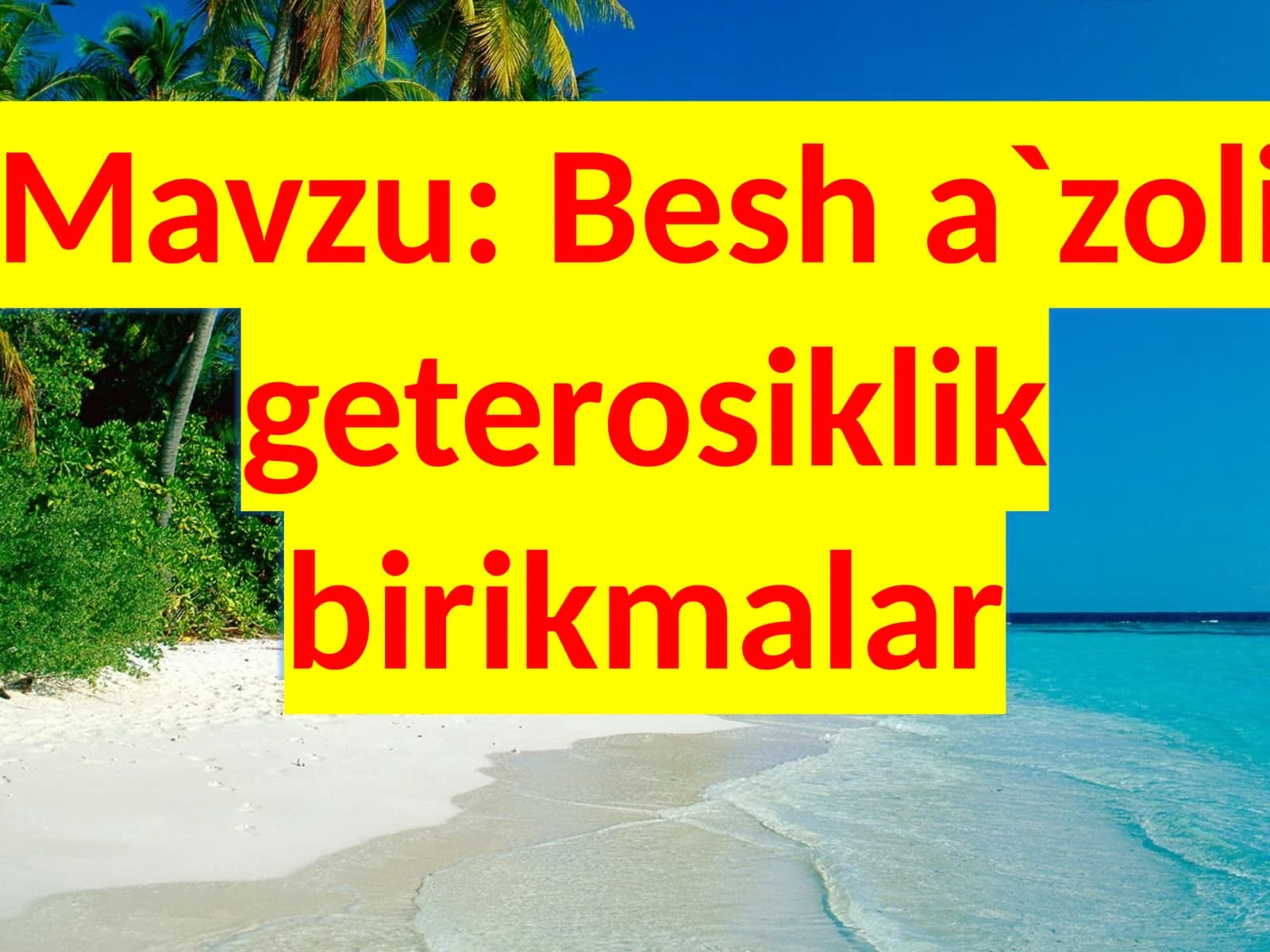Besh a`zoli geterosiklik  birikmalar