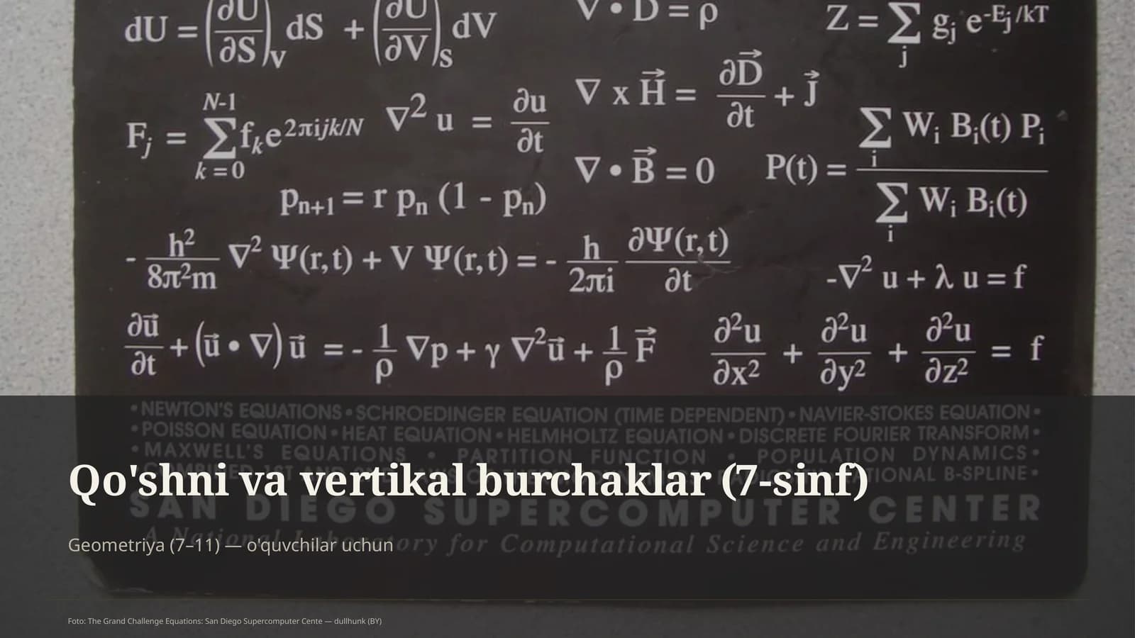 Geometriya (7–11) — o'quvchilar uchun