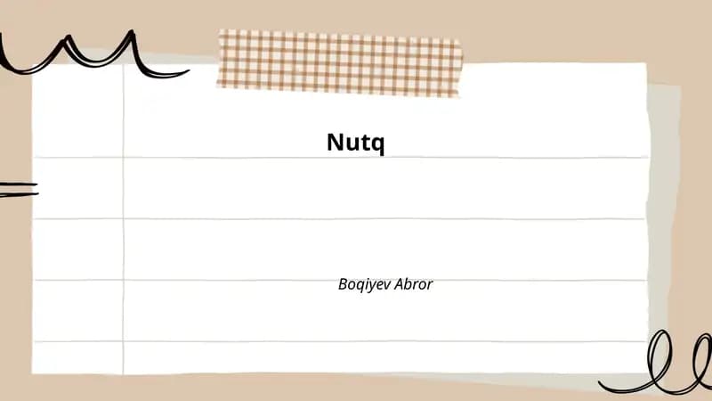Nutq