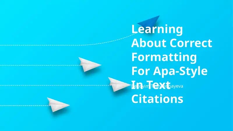 In-Text Citations