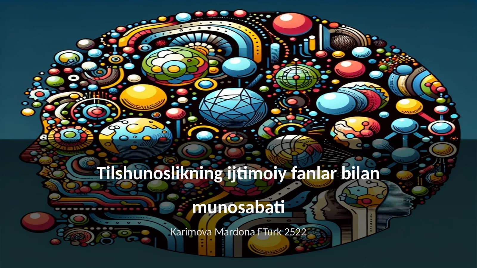 Tilshunoslikning ijtimoiy fanlar bilan munosabati
