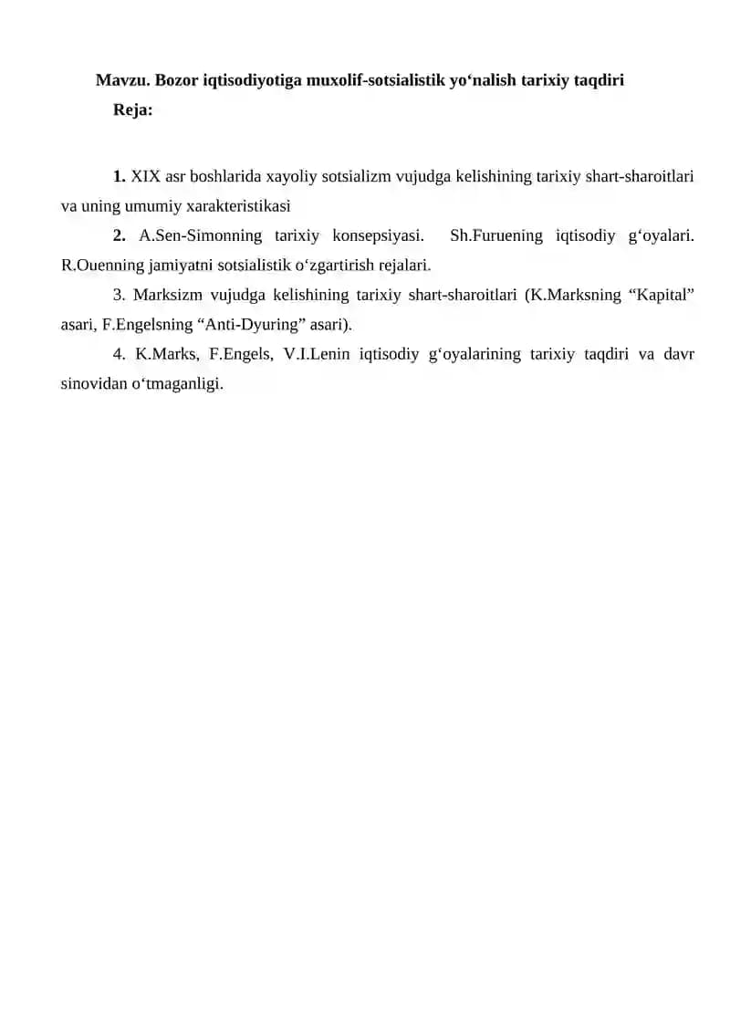 Xayoliy Sotsializm Tarixi