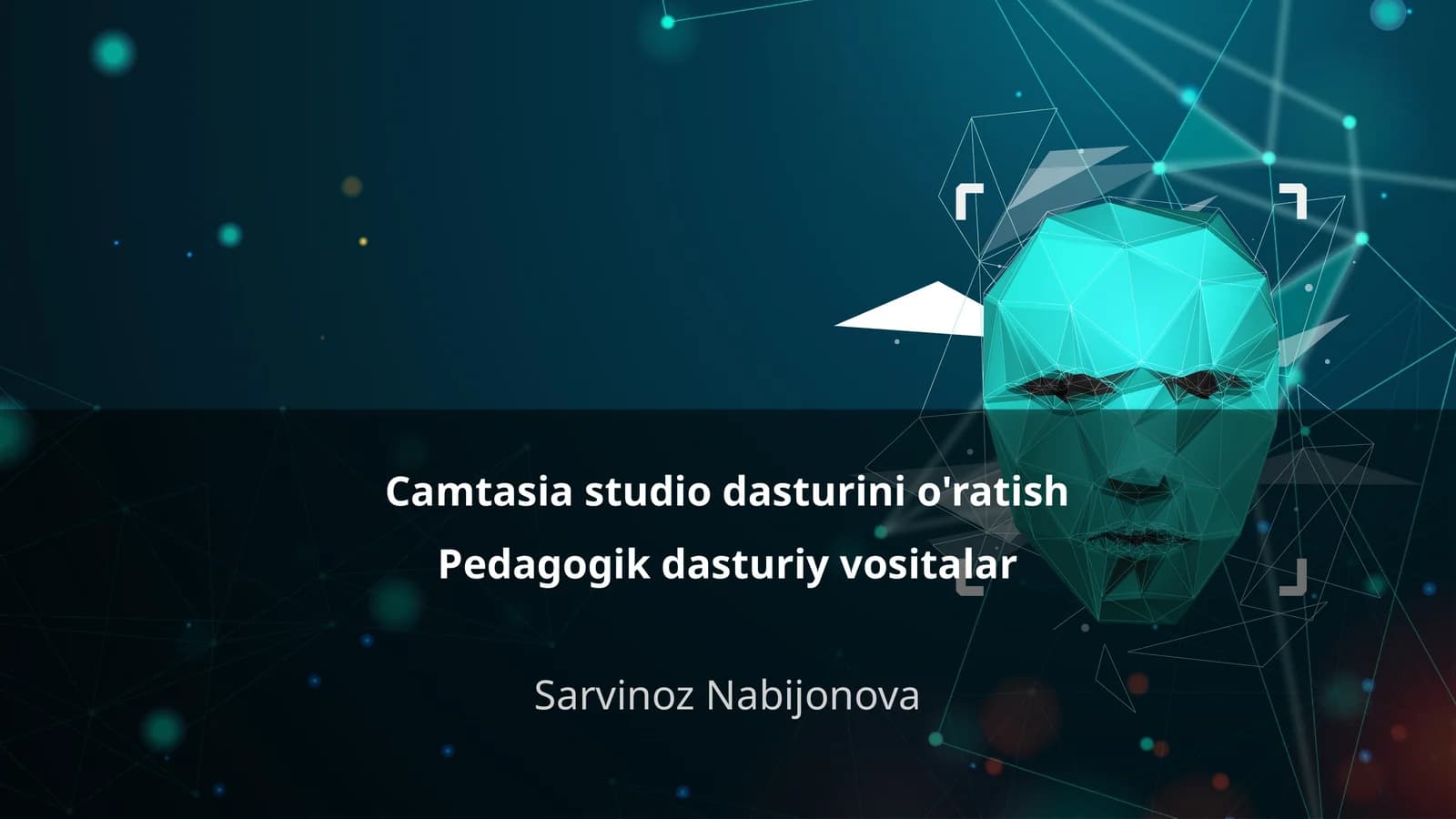 Camtasia Studio dasturini o'ratish