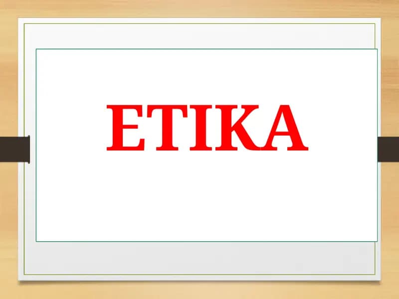 ETIKA