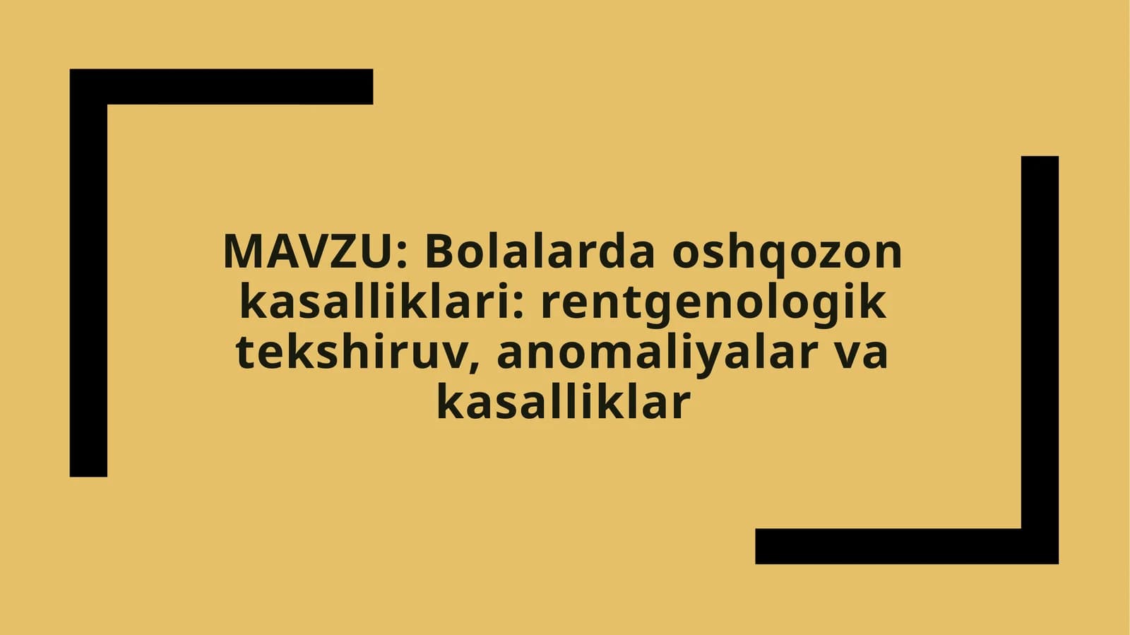 Bolalarda oshqozon kasalliklari: rentgenologik tekshiruv, anomaliyalar va kasalliklar