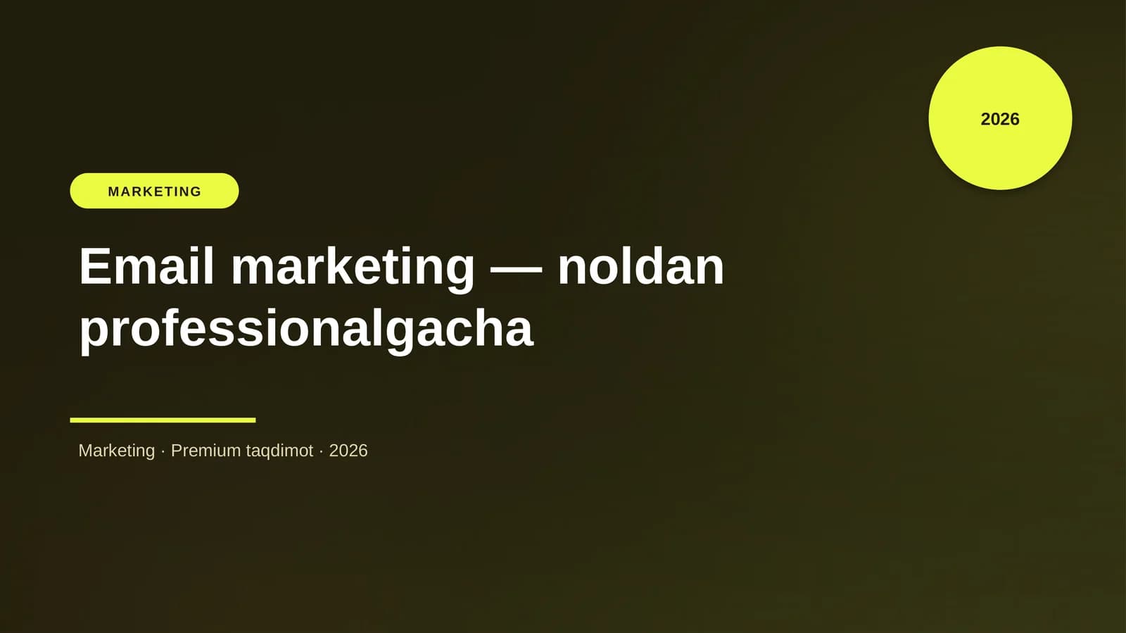 Email marketing - noldan professionalgacha