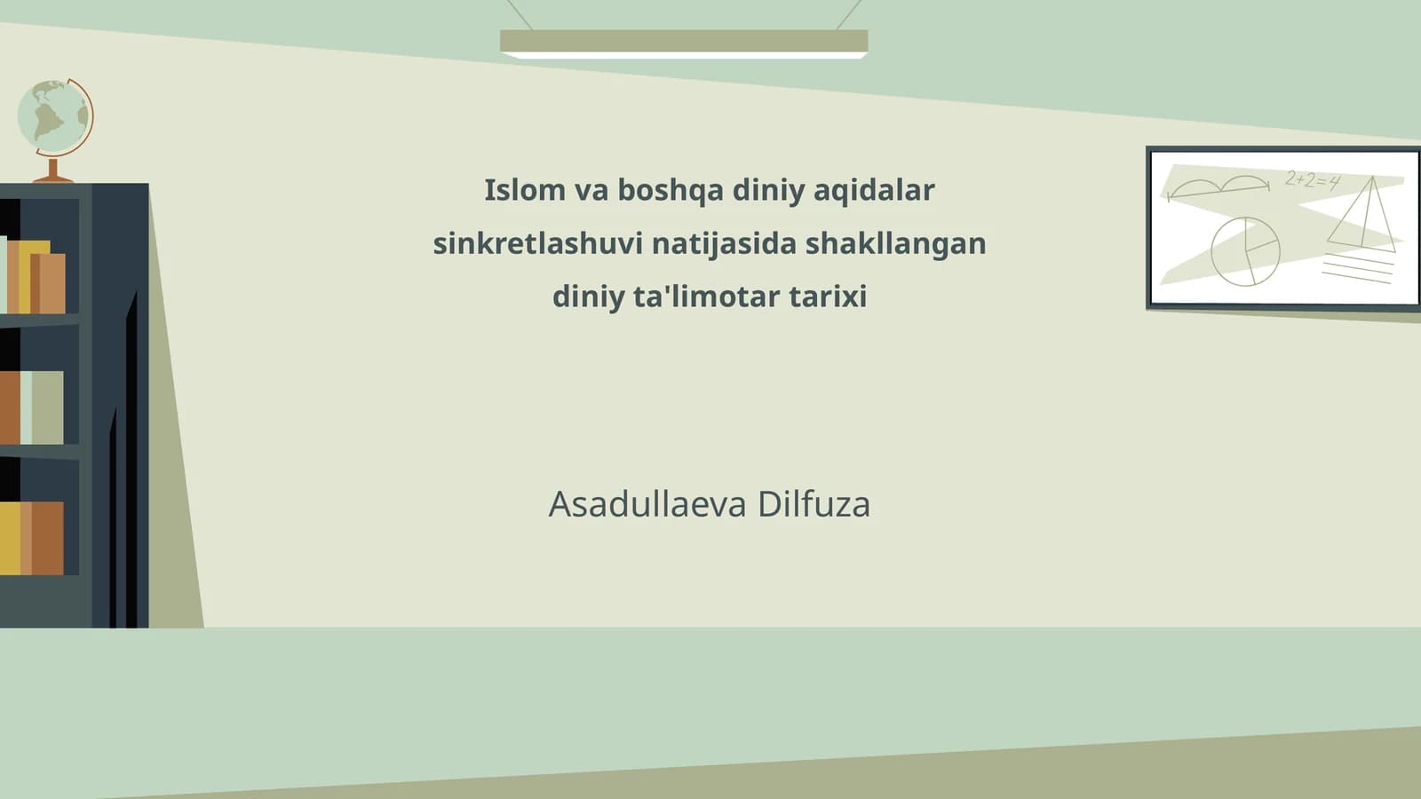Islom va boshqa diniy aqidalar sinkretlashuvi natijasida shakllangan diniy ta'limotar tarixi