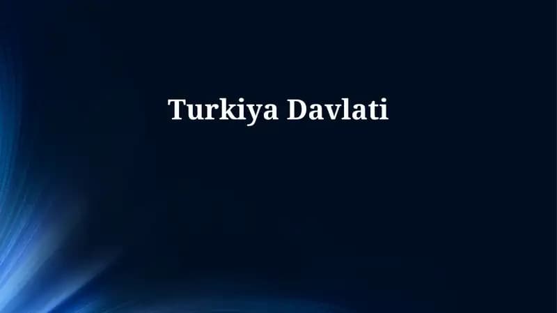 Turkiya Davlati