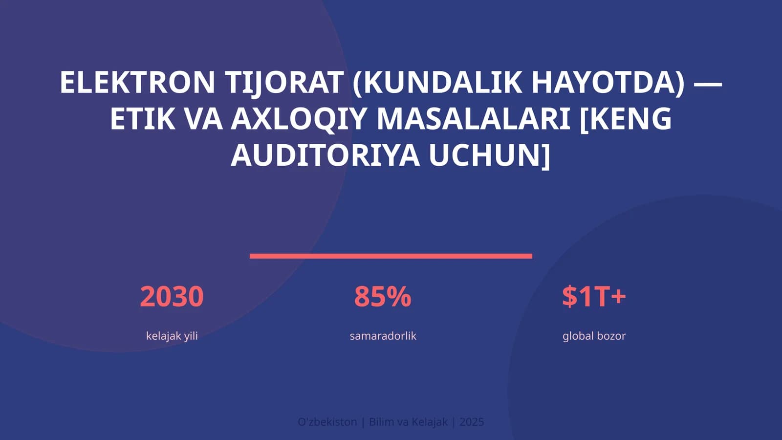 Elektron tijorat (kundalik hayotda) — etik va axloqiy masalalari [keng auditoriya uchun]