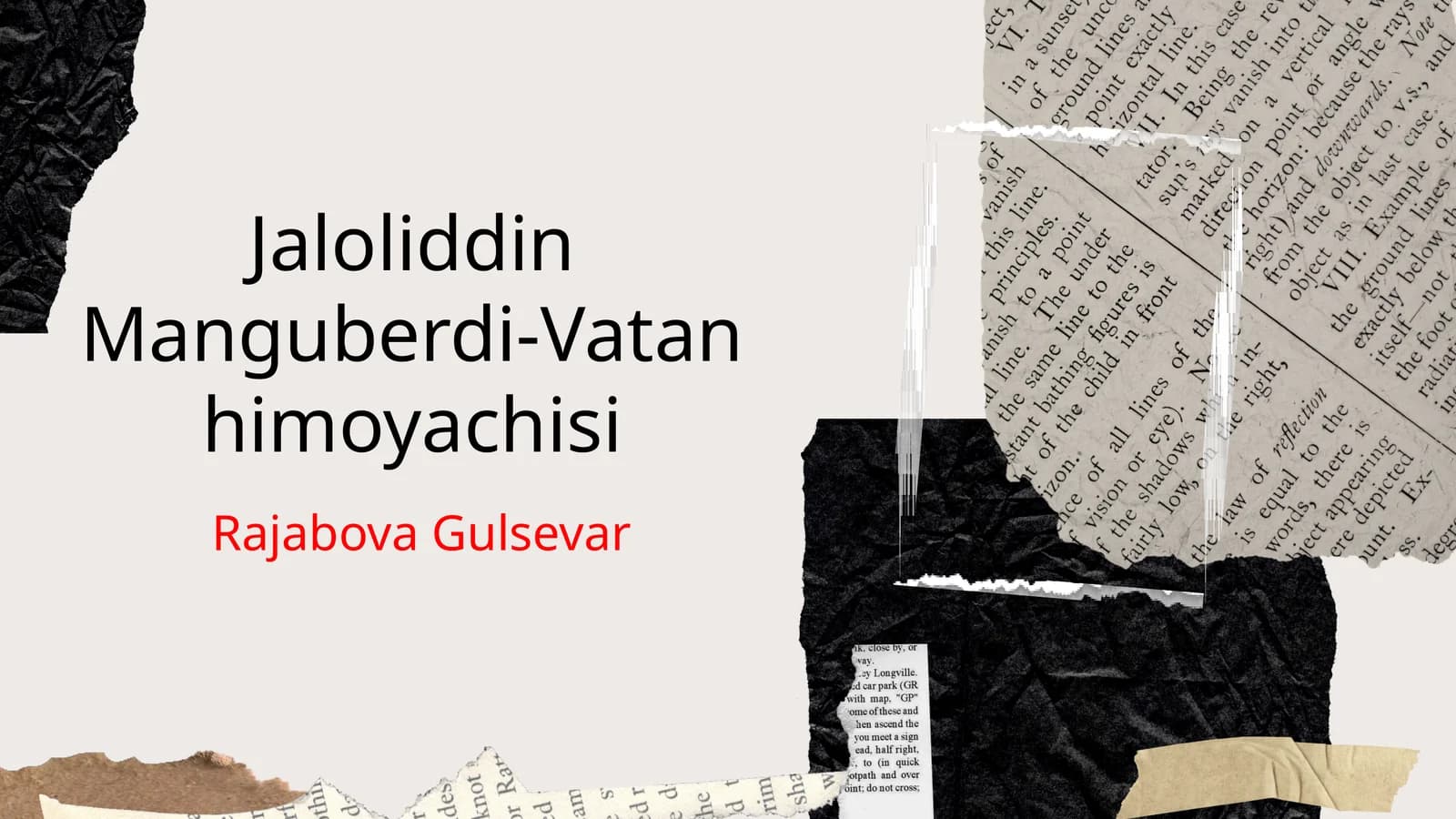 Jaloliddin Manguberdi-Vatan himoyachisi