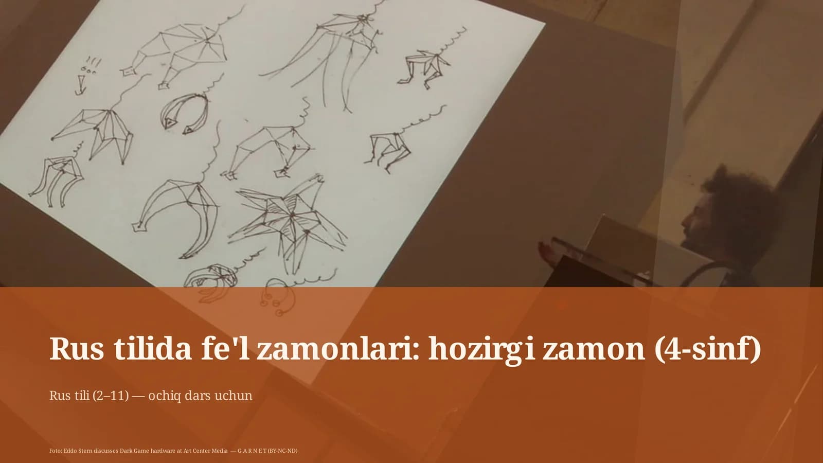 Rus tilida fe'l zamonlari: hozirgi zamon (4-sinf)