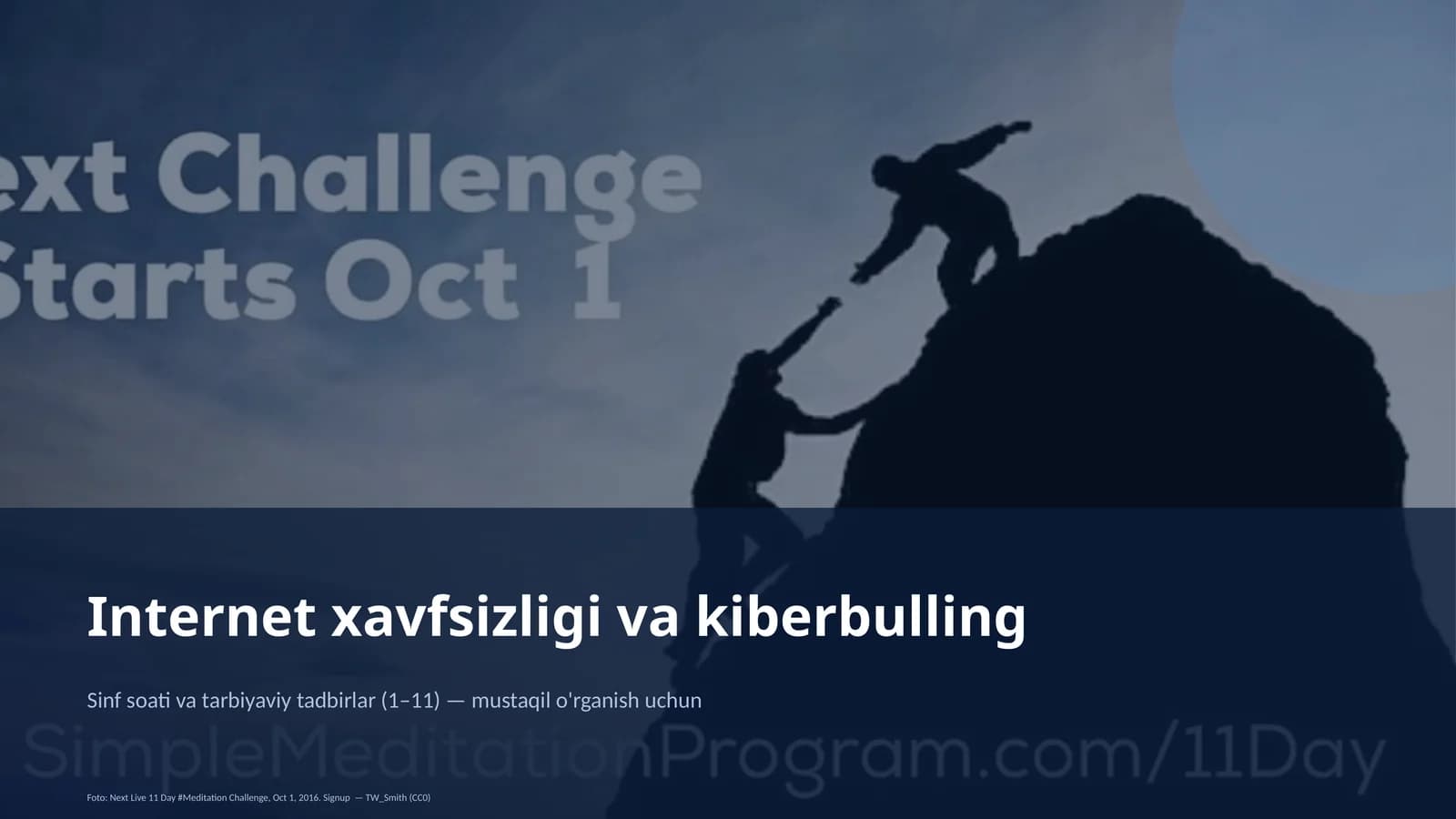 Internet xavfsizligi va kiberbulling