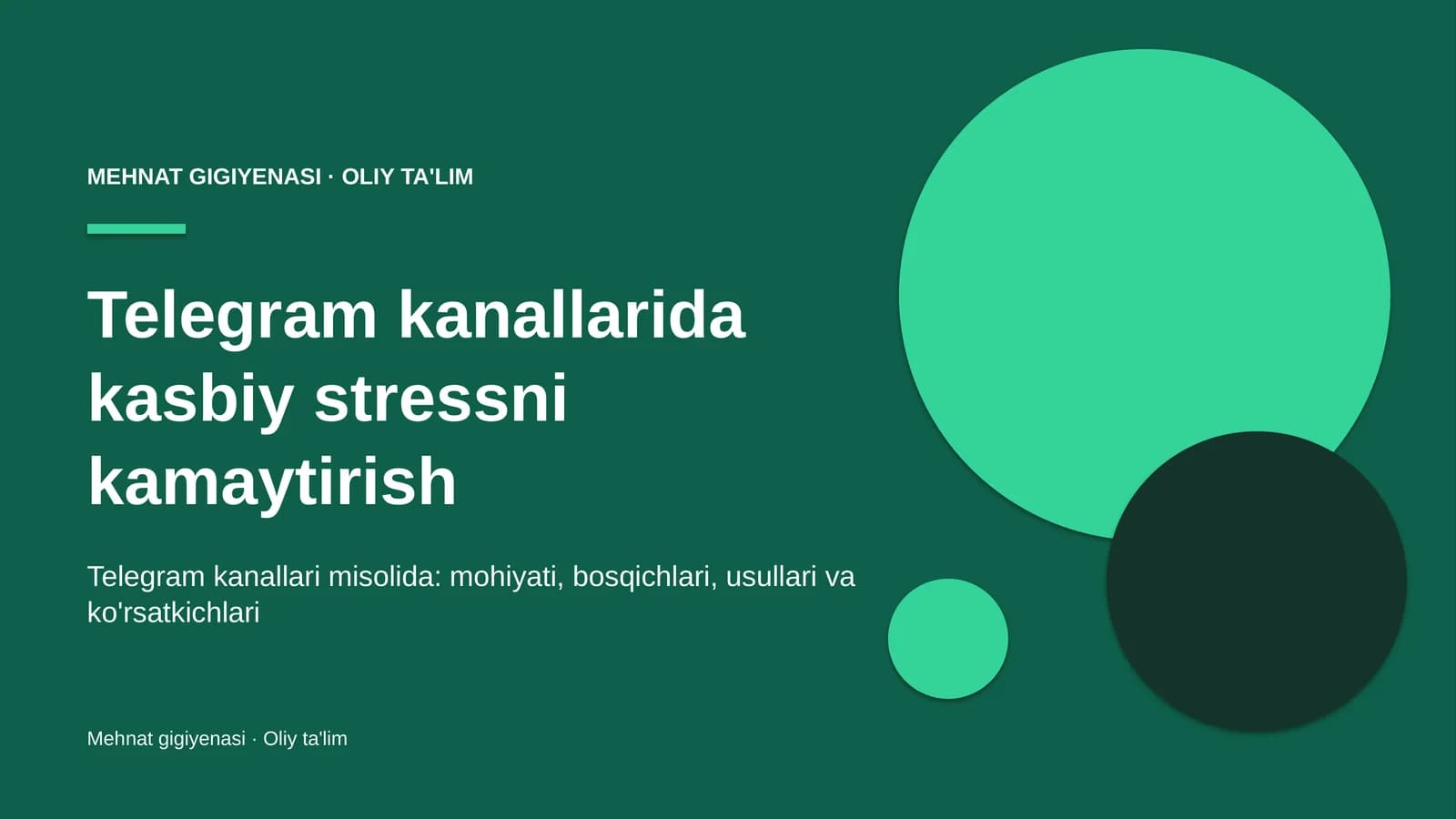 telegram kanallarida kasbiy stressni kamaytirish 9805