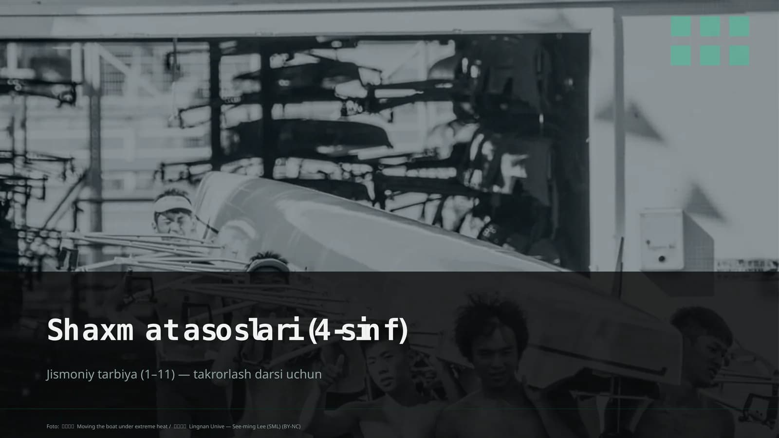 Shaxmat asoslari (4-sinf)