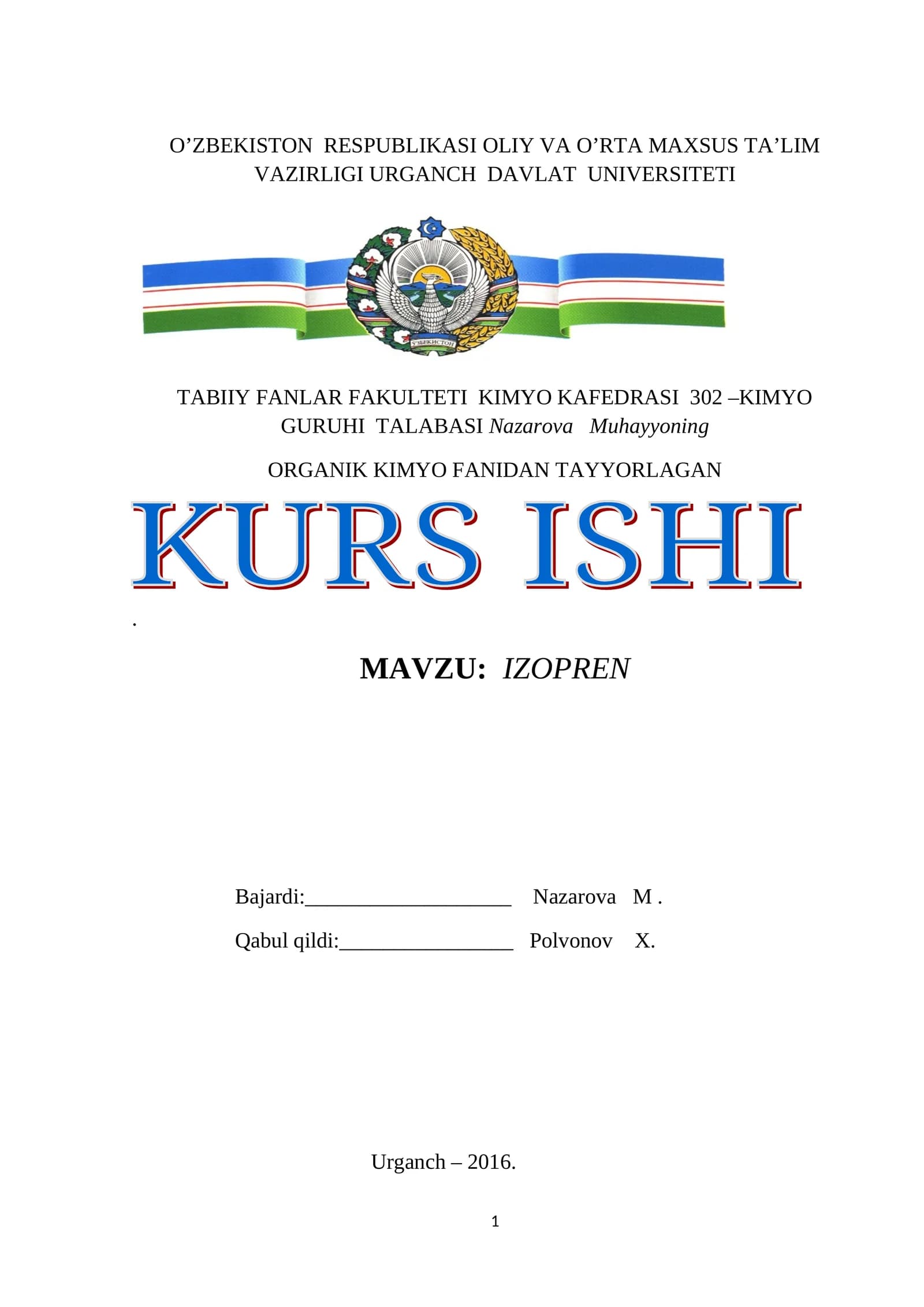 IZOPREN