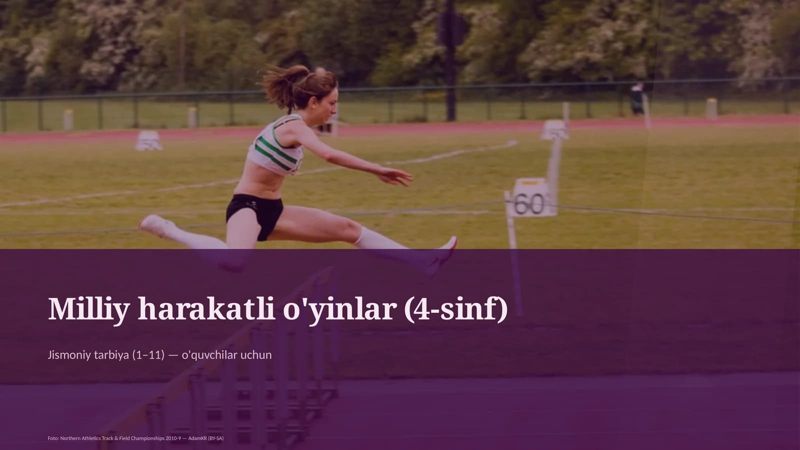 Milliy harakatli o'yinlar (4-sinf)