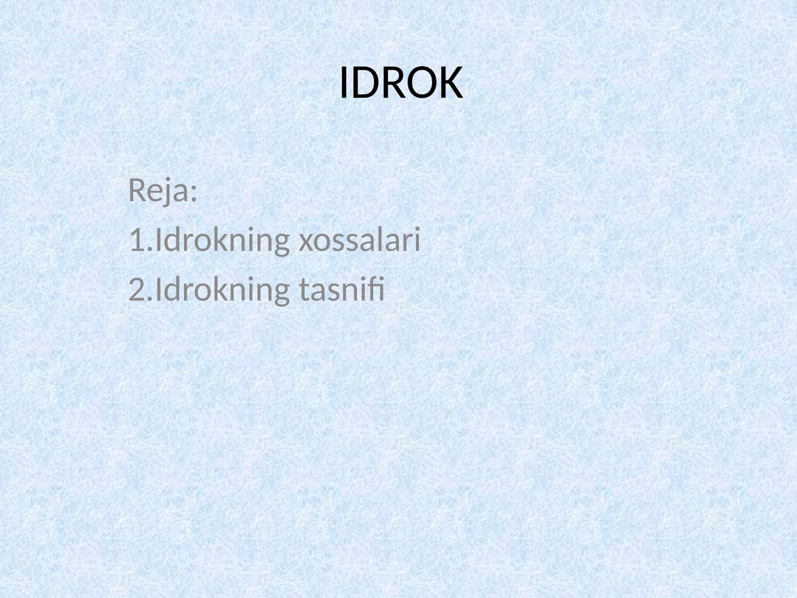IDROK