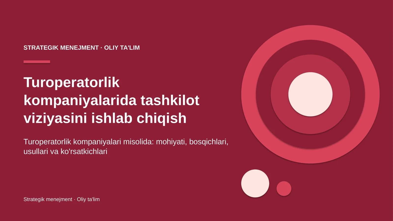 turoperatorlik kompaniyalarida tashkilot viziyasini ishlab chiqish 7381