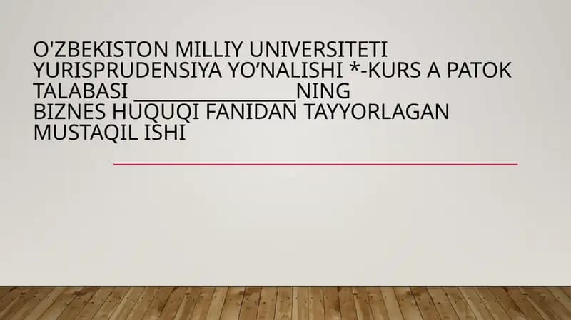 Dehqon xo‘jaligi hamda Fermer xoʻjaligining yerdan foydalanishi borasida o‘zaro o'xshash hamda farqli jihatlari