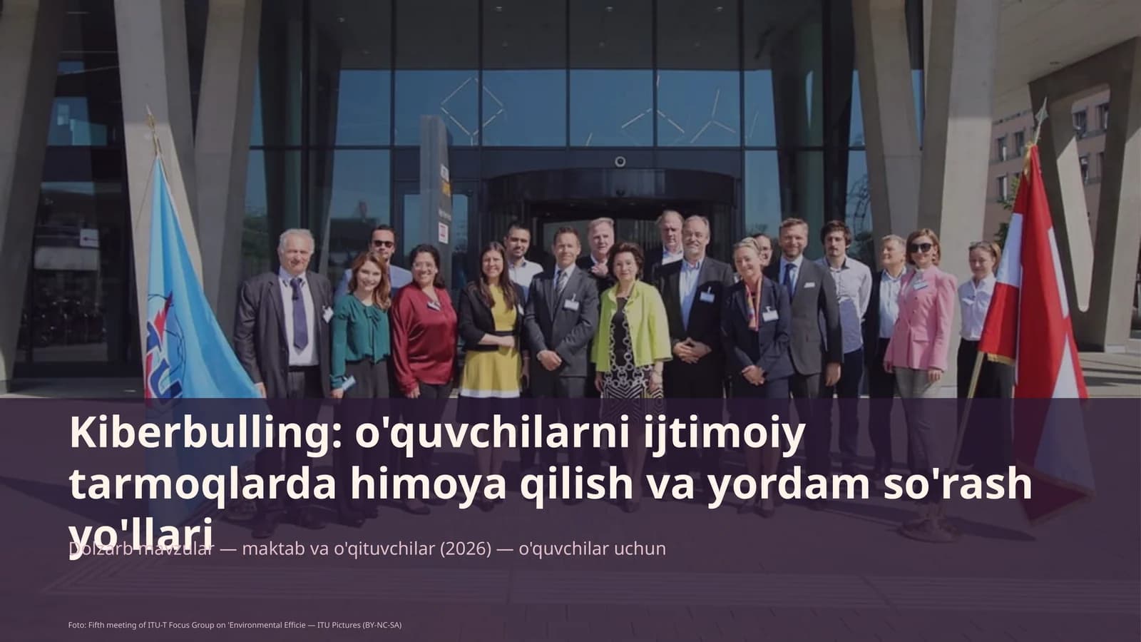 Kiberbulling: o'quvchilarni ijtimoiy tarmoqlarda himoya qilish va yordam so'rash yo'llari
