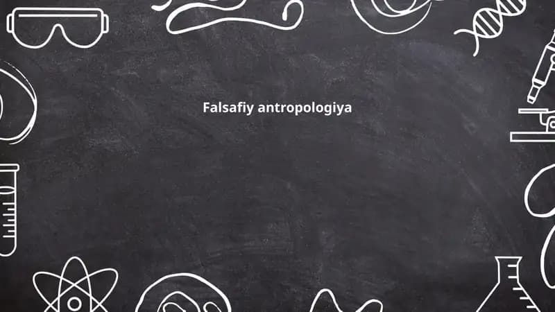 Falsafiy antropologiya