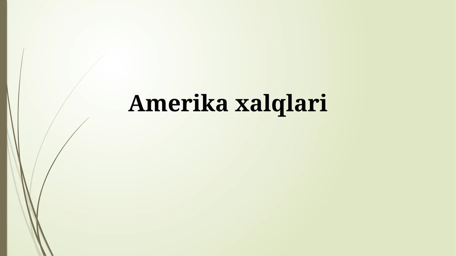 Amerikaxalqlari