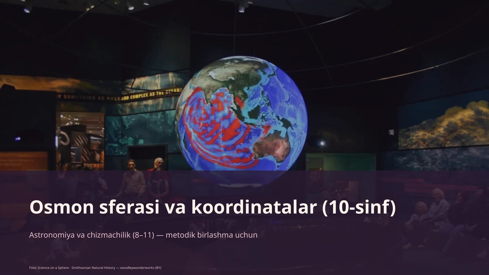 Osmon sferasi va koordinatalar (10-sinf)