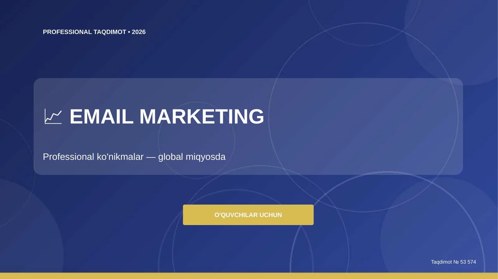 Email Marketing: Professional ko'nikmalar (global miqyosda)