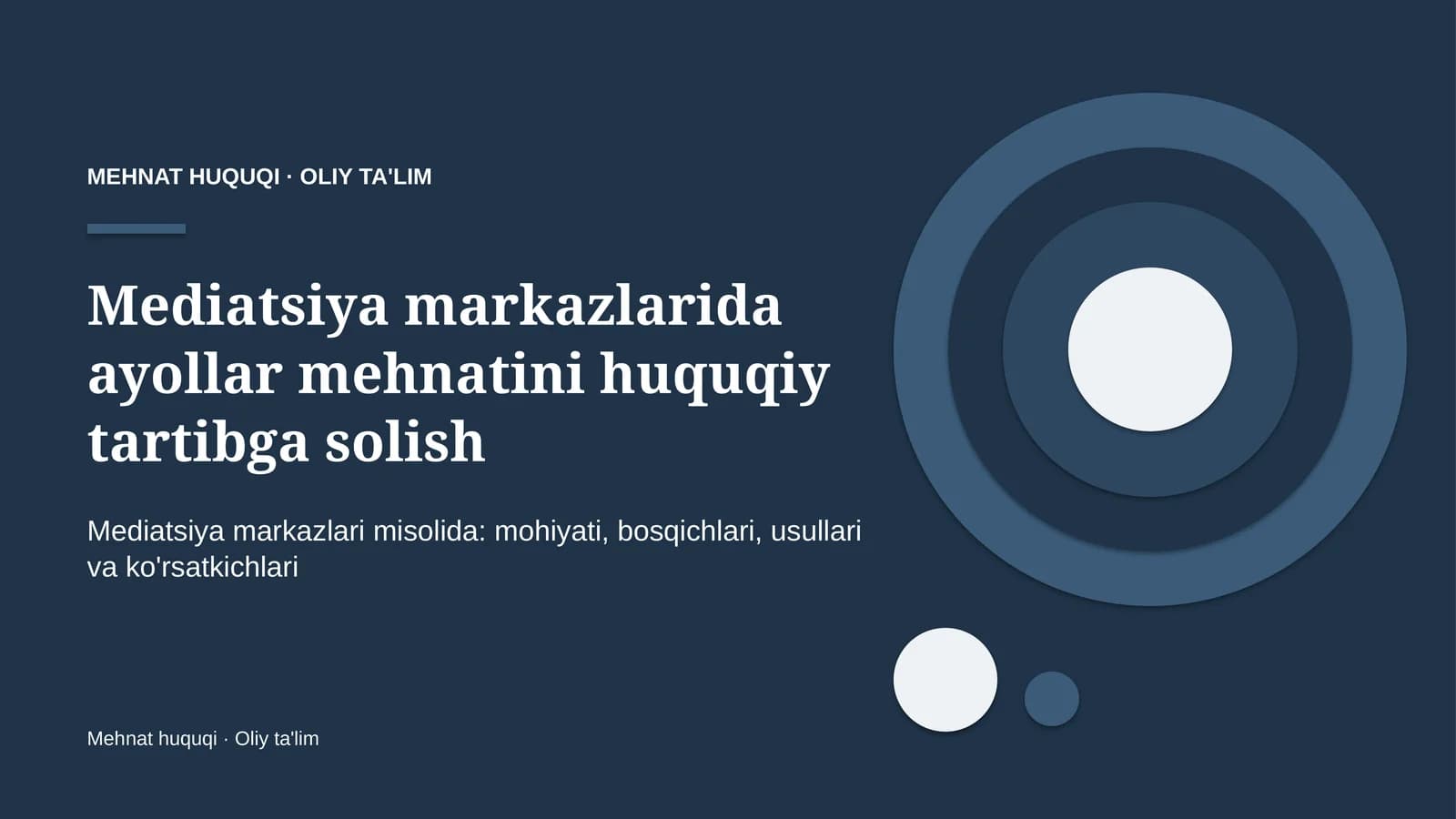 mediatsiya markazlarida ayollar mehnatini huquqiy tartibga solish 4751