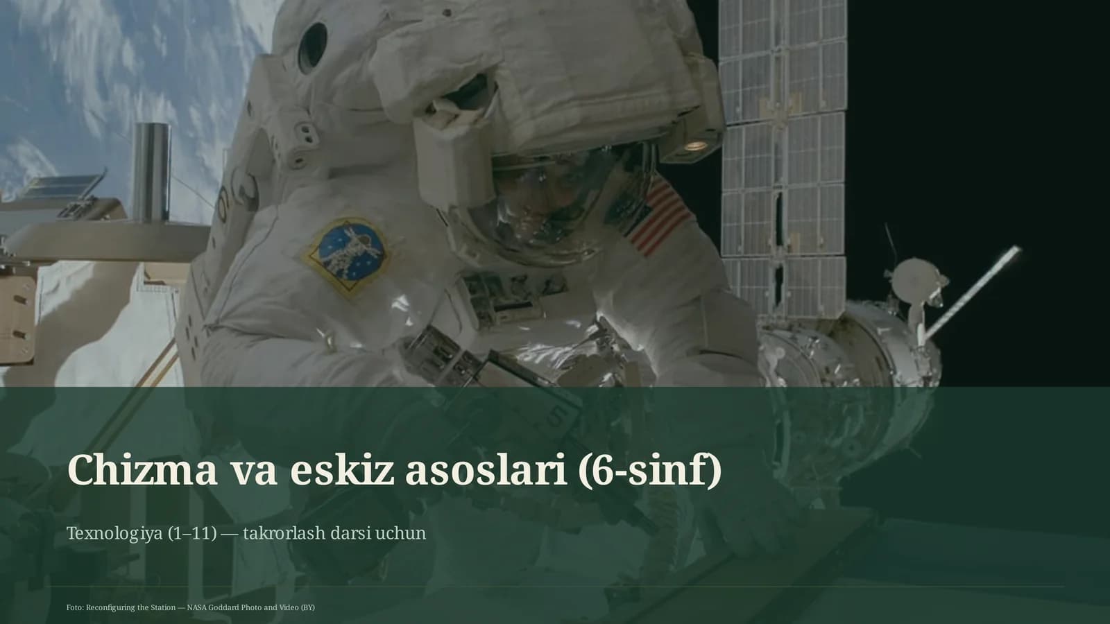 Chizma va eskiz asoslari (6-sinf)