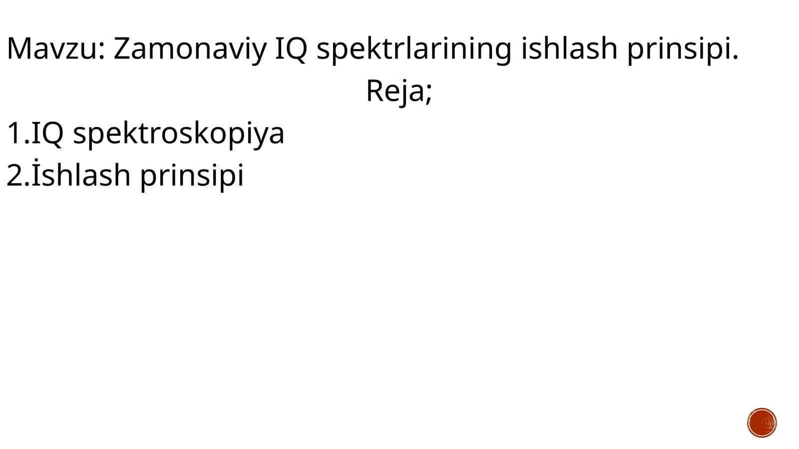 Infraqizil Spektroskopiya