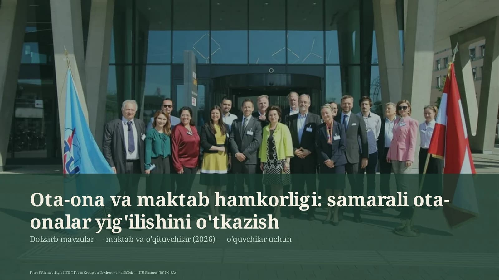 Ota-ona va maktab hamkorligi: samarali ota-onalar yig'ilishini o'tkazish