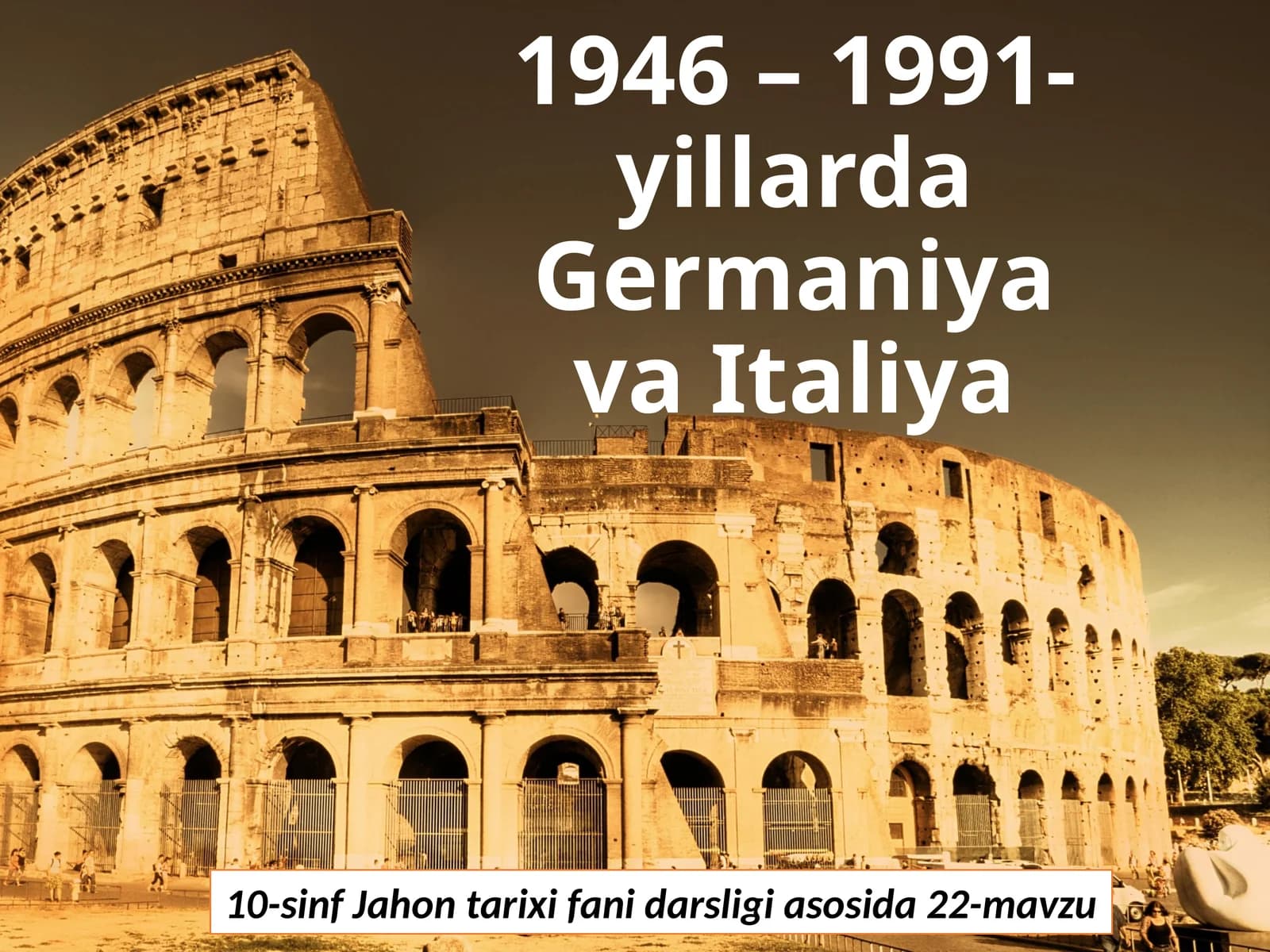 10-sinf Jahon tarixi